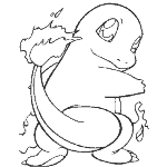 cartoon coloring pages of pokemon