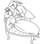 sleeping beauty fairy tale coloring pages