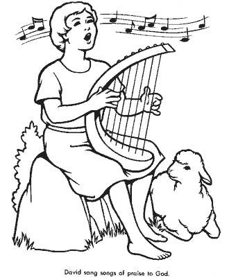 bible coloring page