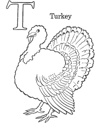 thanksgiving preschool coloring pages