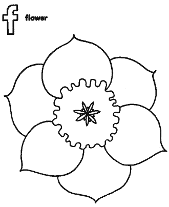 flower coloring pages