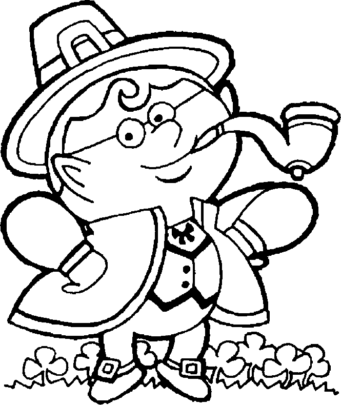 St. Patrick's Day coloring pages 005