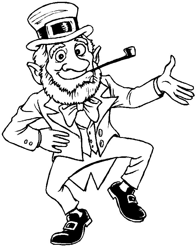 Printable St. Patricks Day coloring page - 011