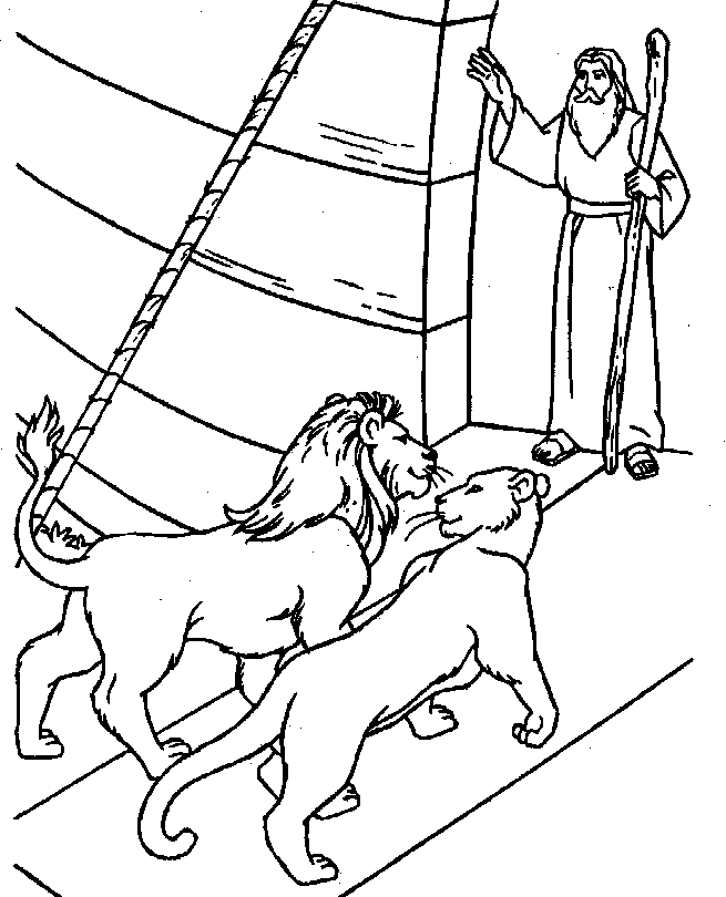 Free Bible coloring page - Click to Print.