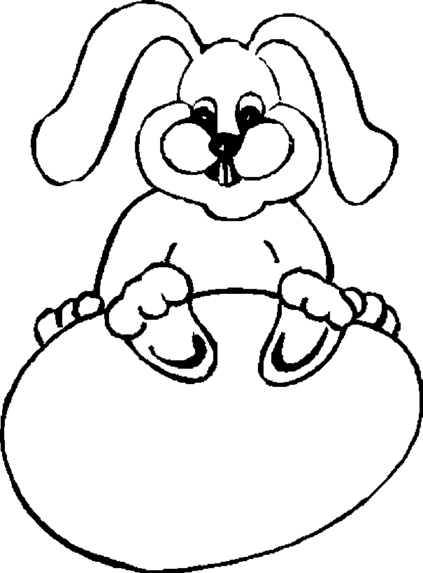 easter bunnies coloring pages. Easter bunny coloring page