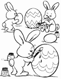 easter coloring picture