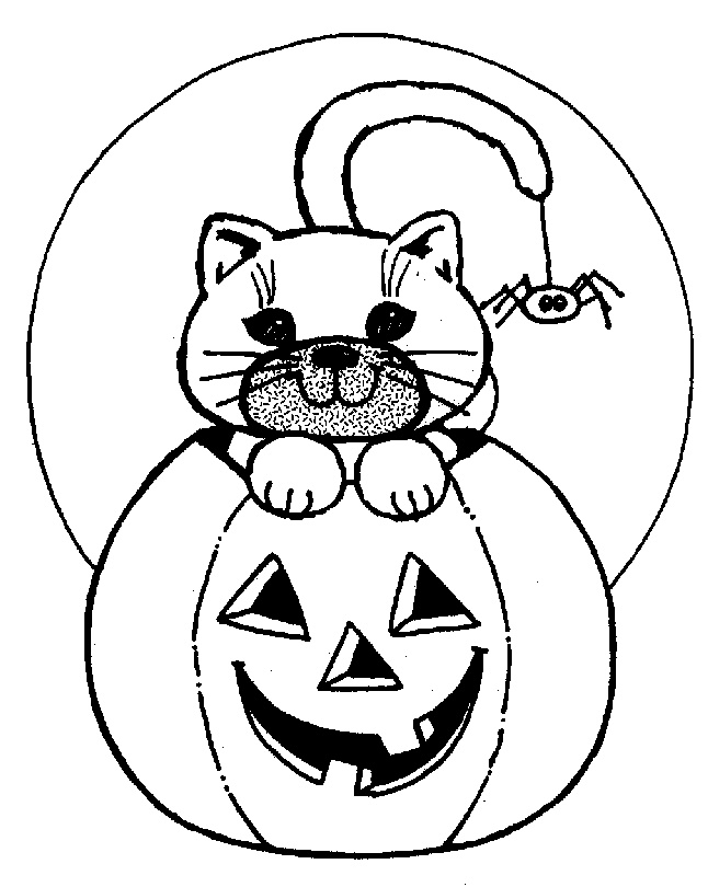 halloween coloring book images. Halloween coloring book page - 17
