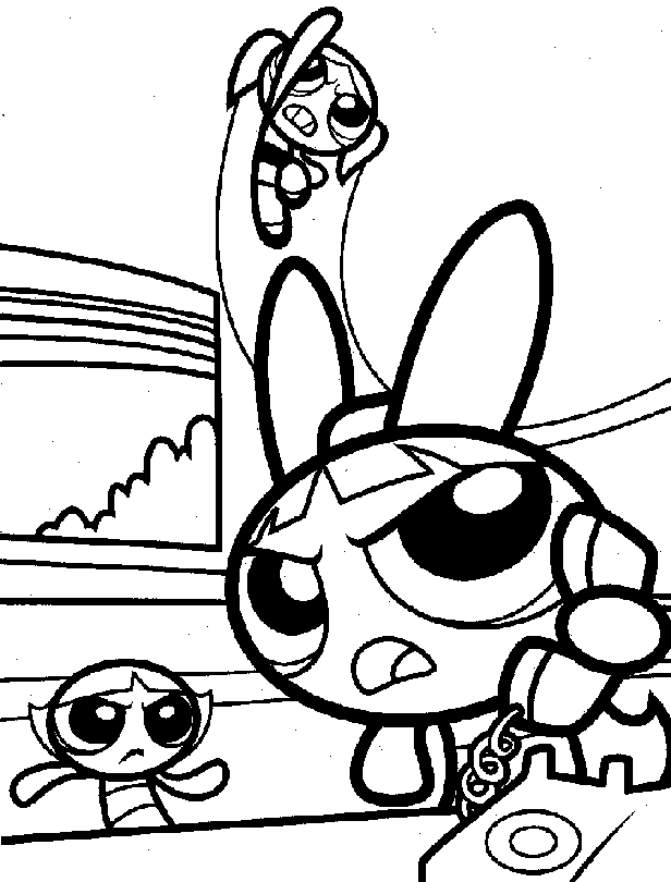 Powerpuff Girls coloring pages