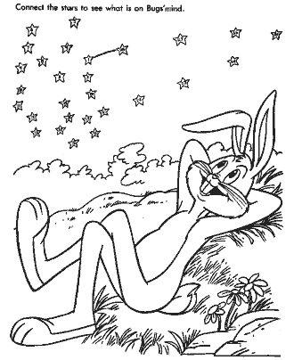 bugs bunny coloring pages