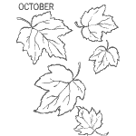 nature fall coloring pages