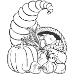 thanksgiving holiday coloring pages