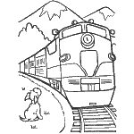 transportation coloring pages