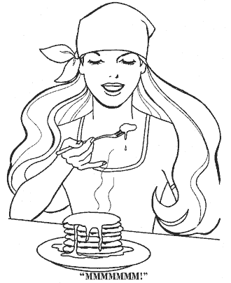 vacation coloring pages for girls