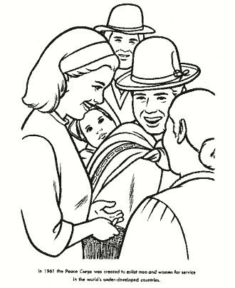 women in history coloring page for girls