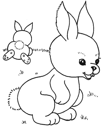 Preschool Easter Coloring Pages for Kids