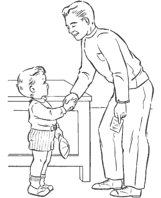father´s day coloring page