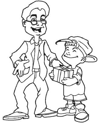 father´s day coloring pages