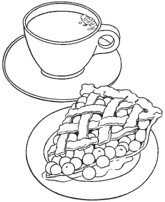 printable food coloring pages