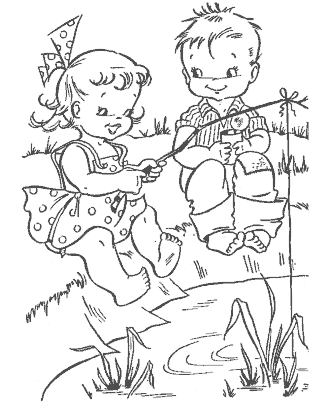summers coloring page