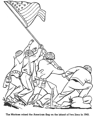 history for kidss coloring page