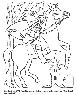 history for kidss coloring page