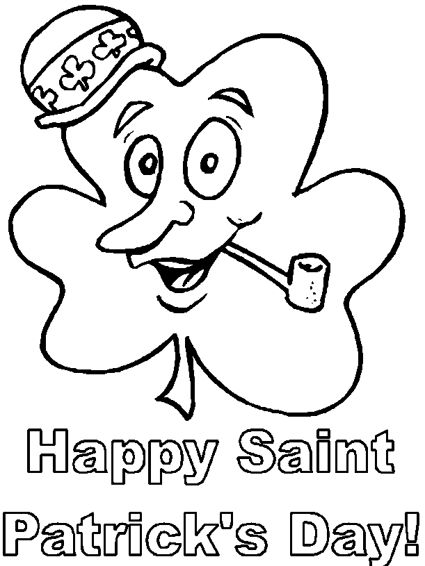 St. Patrick's Day coloring pages